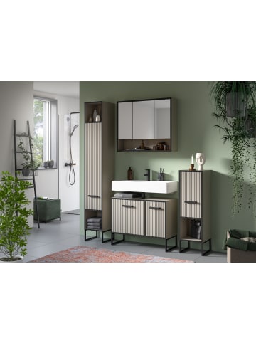 xonox.home Spiegelschrank  (B/H/T: 80x68x19 cm) in Kaschmir
