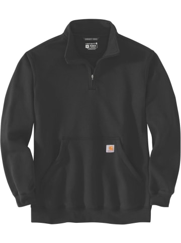 CARHARTT  Pullover "Quarter-Zip 105294" in Schwarz