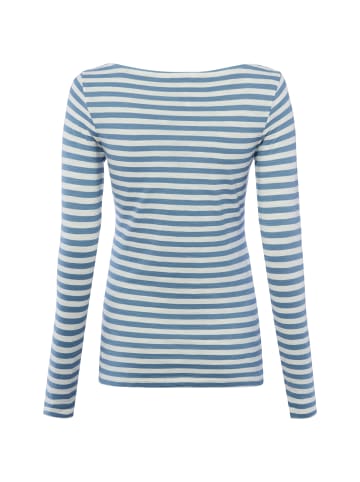 Marc O'Polo Langarmshirt in blau weiß