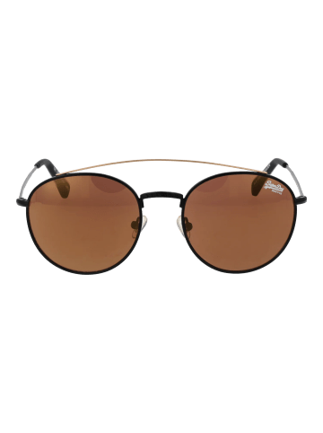 Superdry Herren Sonnenbrillen Panto Schwarz