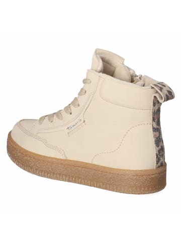 Tamaris Schnürstiefel in beige