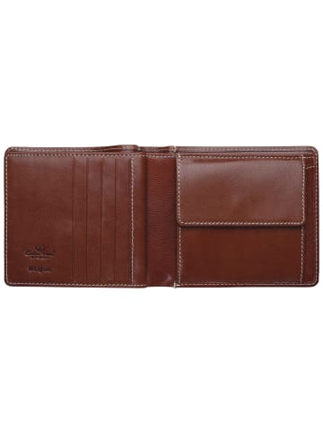 Golden Head Bari Geldbörse RFID Schutz Leder 11.5 cm cognac