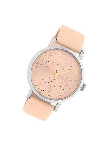 Oozoo Analog-Armbanduhr Oozoo Timepieces rosa groß (ca. 42mm)