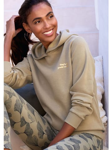 LASCANA Kapuzenpullover in khaki