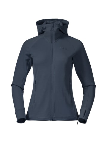 Bergans ULSTEINWOOL HOODW JACKET in Marine