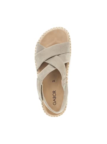 Gabor Espadrilles Sandalen in Grün