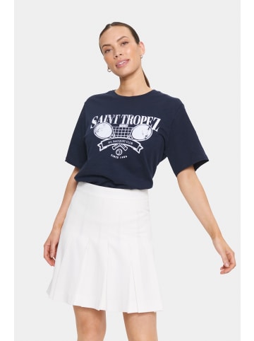SAINT TROPEZ T-shirt JesicaSZ Lockere Passform in Baritone Blue