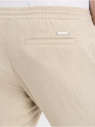 ALBERTO Leinenhose House in sand