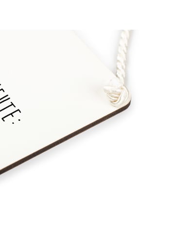 Mr. & Mrs. Panda Holzschild Pinguin Angler mit Spruch in Transparent