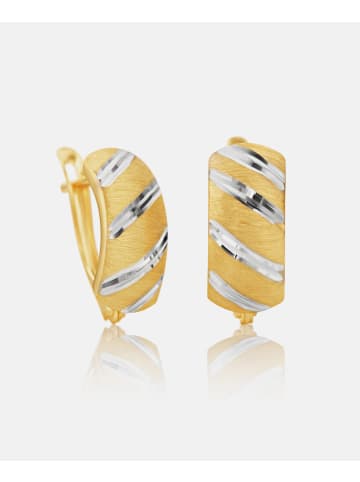 Diamant L'éternel Ohrringe aus 585 Gelbgold