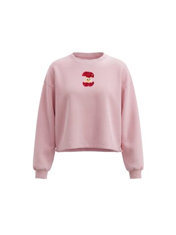 myMo Women Sweatshirt in Light Rose