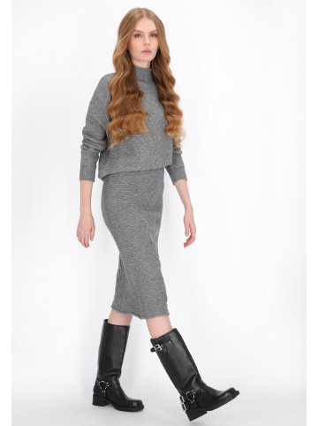 DreiMaster Women Skirt in grey melange