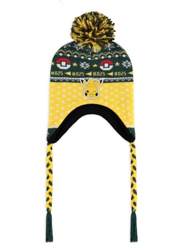 Pokémon Mütze in Gelb