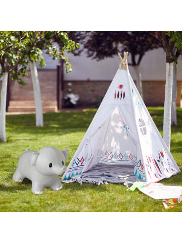relaxdays Hüpftier Elefant in Grau