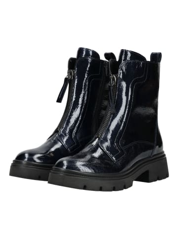 Gabor Stiefelette Blau Lack