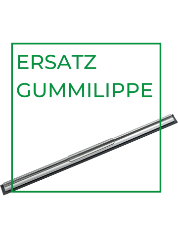 Novaliv Novaliv Ersatz Wischergummi 35 cm Fensterabzieher Gummilippe Abzieher in Silber
