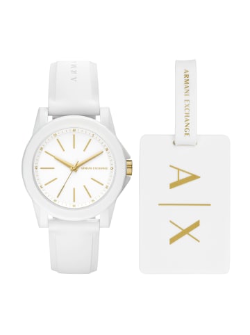 Armani Exchange Armbanduhr in weiss