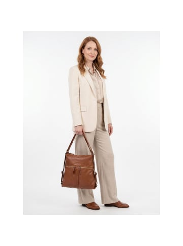 Greenburry Colombiana Schultertasche Leder 36 cm nougat