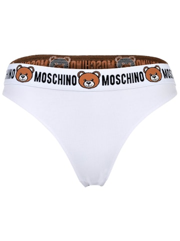 Moschino Slip 2er Pack in Weiß
