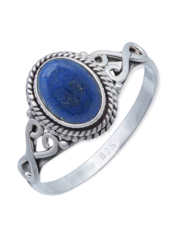 mantraroma 925er Silber - Ringe mit Lapis Lazuli