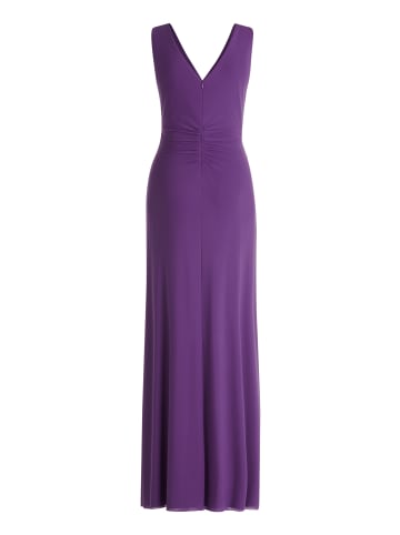 Vera Mont Abendkleid mit V-Ausschnitt in Crystal Lilac