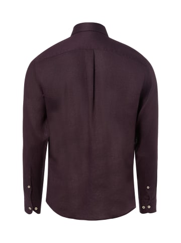 FYNCH-HATTON Hemd in aubergine