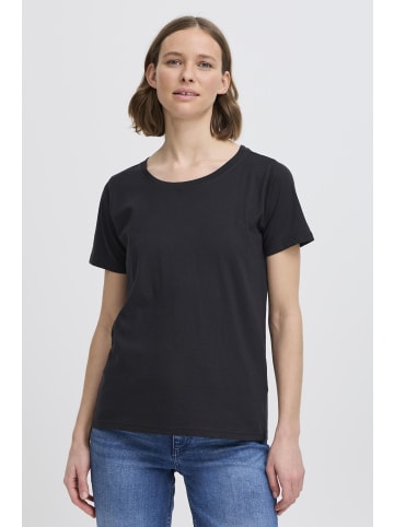 North Bend Rundhalsshirt NBGita W Set in Schwarz