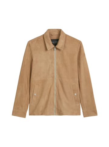 Marc O'Polo Lederjacke regular in pure cashmere