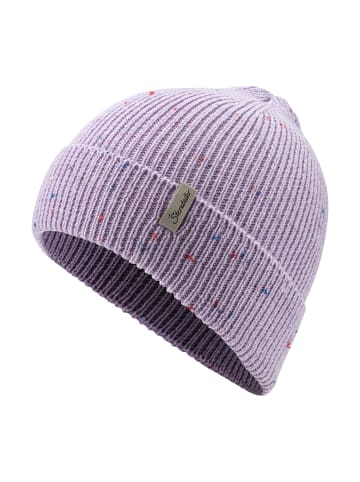 Sterntaler Strickmütze Sprenkel in flieder