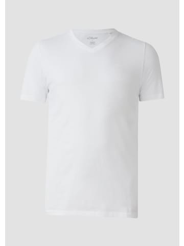 s.Oliver T-Shirt in 0100_weiß
