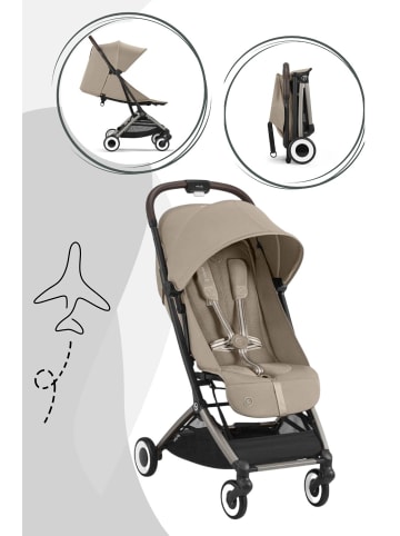 Cybex Cybex Orfeo Reisebuggy  - Farbe: Almond Beige / Taupe