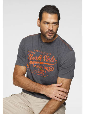Man's World T-Shirt in anthrazit-melange