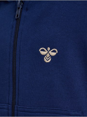 Hummel Reißverschluss Jacke Hmljr Jump Kinder in MEDIEVAL BLUE