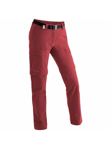 Maier Sports Zip-Hose Inara Slim in Bordeaux431