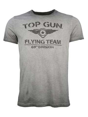 TOP GUN T-Shirt Ease TG20191041 in grey