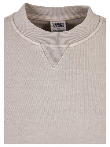 Urban Classics Urban Classics Damen Ladies Heavy Terry Garment Dye Crewneck in warmgrey