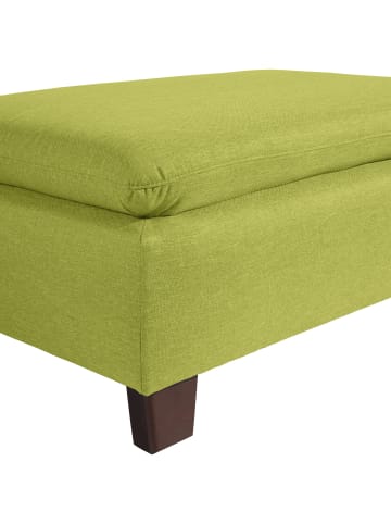 58 aufm Kessel POLSTERHOCKER Kaylil Flachgewebe apfel