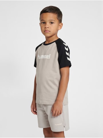 Hummel T-Shirt Hmljr Logo Kinder in ROCK RIDGE