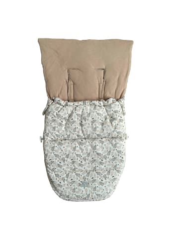 Kaiser Naturfellprodukte Babyschalenfußsack Small Jersey Hooded forrest cream