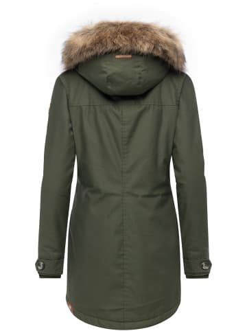ragwear Winterjacke Jane YOUMODO in Dark Olive