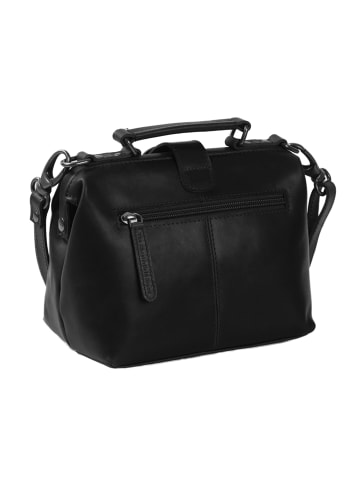 The Chesterfield Brand Wax Pull Up Doktorkoffer Leder 24 cm schwarz