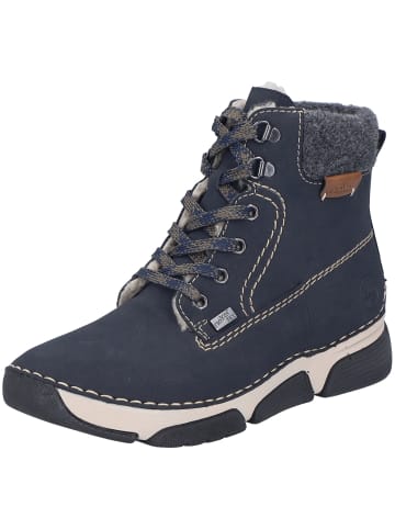 rieker Schnürstiefel in blau