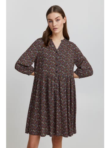 Oxmo Jerseykleid OXElva 21950007-ME Kleid mit Muster in Mehrfarbig