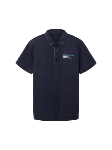 Tom Tailor Poloshirt in dunkelblau