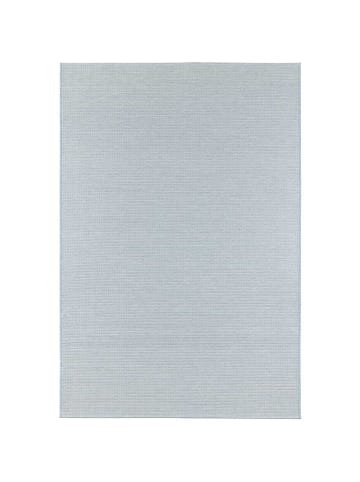 Elle Decoration In- & Outdoor Teppich Millau Hellblau Creme