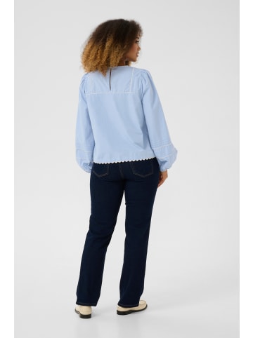CULTURE Langarm-Bluse CUmaldi in Forever Blue
