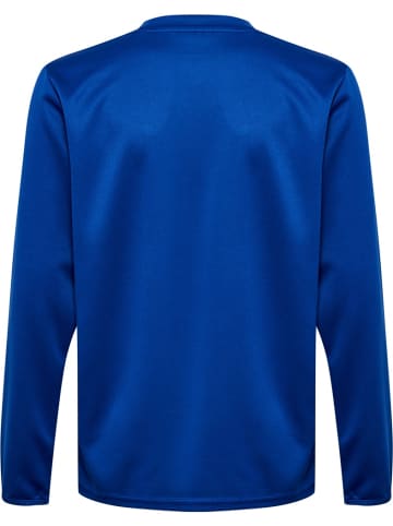 Hummel Kinder Sweatshirt "Hmlessential Sweatshirt Kids" in Blau