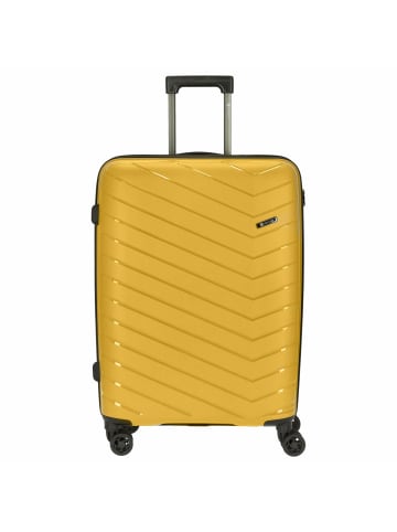 Check.In Orlando - 4-Rollen-Trolley 67 cm (gelb) in gelb