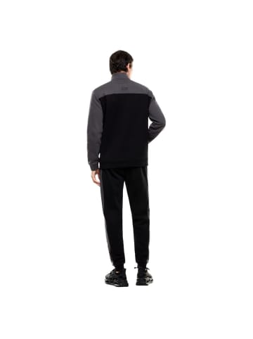 EA7 Emporio Armani Schwarz Baumwolle Jogginganzug