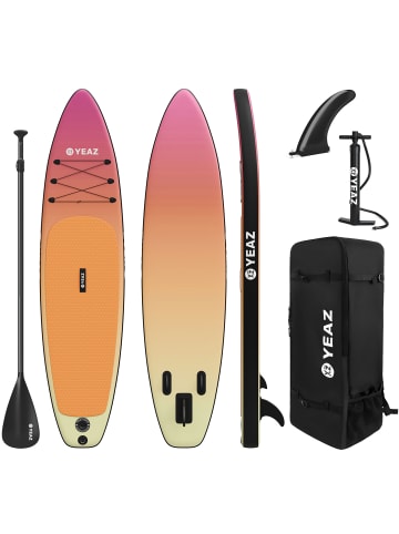 YEAZ PARADISE BEACH - EXOTRACE PRO - SET SUP Board und Kit in orange